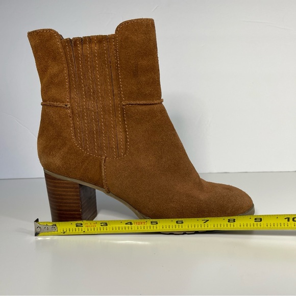 Circa Joan And David Boots, Size 6.5, Suede Ankle Boots, Cognac - Picture 7 of 7